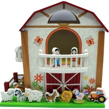 Onyıl Hediyelik Kutuda Ahşap Sevimli Çiftlik Evi