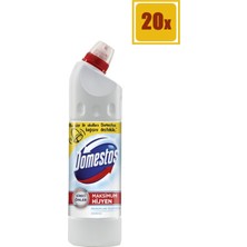 Domestos Yoğun Kıvamlı Çamaşır Suyu Kar Beyazı 810 gr 20'Li Set