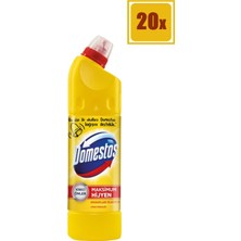 Domestos Yoğun Kıvamlı Çamaşır Suyu Limon Ferahlığı 810 gr 20'Li Set