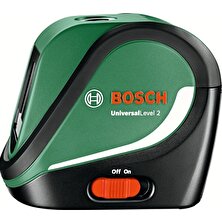 Bosch Çapraz Çizgi Lazeri Universal Level 2