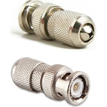 Sapp Gümüş Bnc Jack Konnektör Vidalı