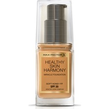 Max Factor  Healthy Skin Harmony Miracle Foundation  77 Soft Honey