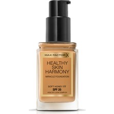 Max Factor  Healthy Skin Harmony Miracle Foundation  77 Soft Honey