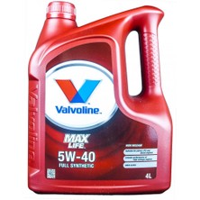 Valvoline Maxlife 5W40 4 Litre- Lpg, Benzin, Dizel