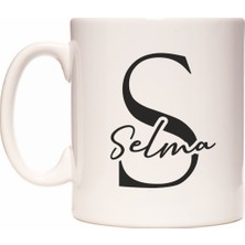 Rock'n Fox Baş Harf Kişiye İsme Özel Harfli Kupa Bardak