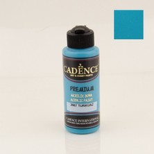 Cadence Premium Akrilik Boya 120 Ml Turkuaz
