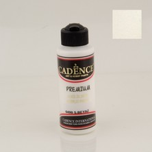 Cadence Premium Akrilik Boya 120 ml S.Beyaz Yarı Mat Görünüm İle Dekoratif Boyama İçin Uygun