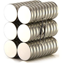 Mıknatıs Avm Güçlü Neodyum Mıknatıs Yuvarlak 20x3 mm (5 Adet)