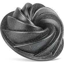 Thermoad Alüminyum Döküm Granit Kek Kalıbı Rüzgar Gülü / Gri