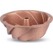 Thermoad | Rüzgar Gülü Kek Kalıbı | Rose Gold | 24 cm