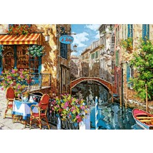 Castorland 1500 Parça Puzzle - Ristorante Tartufo