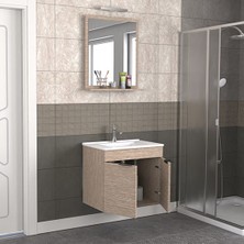 Biani Fix Arya 65 cm Banyo Dolabı Renk Aybe Bej