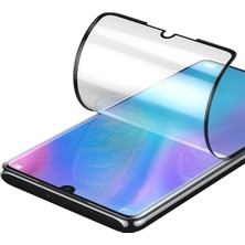 Baseus Huawei P30 3D Full Kaplayan Darbe Emici Ekran Koruyucu 2 Adet Set