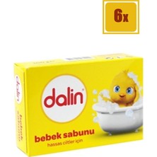 Dalin Bebek Sabunu 100 gr 6'lı Set