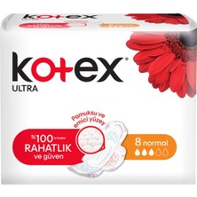 Kotex Ultra Kanatlı Uzun 7 Adet Ped 24'lü Set