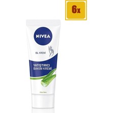 Nivea Nemlendirici Bakım Aleo Vera & Jojoba Yağı 75ML El Kremi 6'lı Set