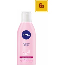 Nivea Matlaştırıcı Yatıştırıcı 200 ml Tonik 6'lı Set