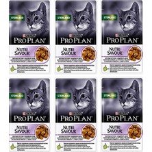 Pro Plan Nutri Savour Hindili Kısırlaştırılmış Kedi Maması 85 gr (6 Al 5 Öde)