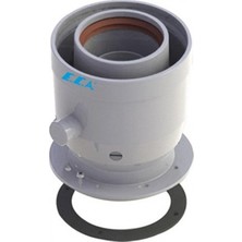 E.C.A Yoğuşmali Kombi̇ Di̇key Baca Adaptörü