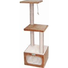 Turkuaz Tırmalama Tr211 Draco Katlı Kedi Evi tırmalama tahtası kedi tırmalaması