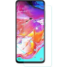 Ally Samsung Galaxy A70 Tempered Cam Ekran Koruyucu Şeffaf