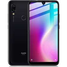 Ally Redmi 7 3D Full Tempered Cam Ekran Koruyucu Siyah