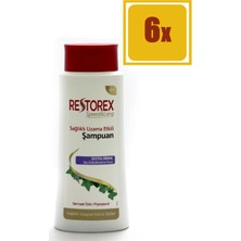 Restorex Saç Dökülmelerine Karşı Etkili Şampuan 500 ml 6'lı Set