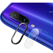 Ally Redmi Note 7 Kamera Koruma Metal Lens+ Cam Set Siyah