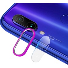 Ally Redmi Note 7 Kamera Koruma Metal Lens+ Cam Set Siyah