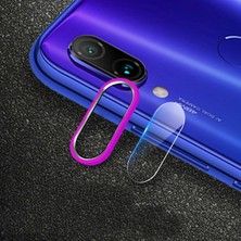 Ally Redmi Note 7 Kamera Koruma Metal Lens+ Cam Set Siyah