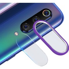 Ally Xiaomi Mi 9 Kamera Koruma Metal Lens+ Cam Set Mor