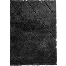Payidar Halı Yummy Shaggy 2001A 80x300 cm Koyu Gri Shaggy Halı