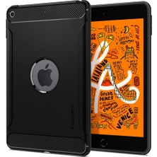 Spigen Apple iPad Mini 5 Kılıf Rugged Armor Black - 051CS21447