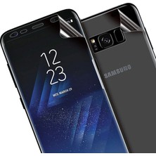 Monsterskin Samsung Galaxy S8 Ön Arka Pet 5D Full Kaplayan İnce Ultra Darbeye Dayanaklı Ekran Koruyucu