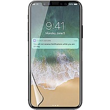 Monsterskin Apple iPhone X / XS Pet 5D Full Kaplayan İnce Ultra Darbeye Dayanaklı Ekran Koruyucu