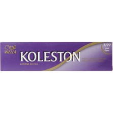 Wella Wella Koleston Tüp Boya 7-77 Işıltılı Kahve 3'lü Set Saç Boyası