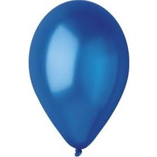 Gemar Metalik Balon Mavi 100'lü Paket