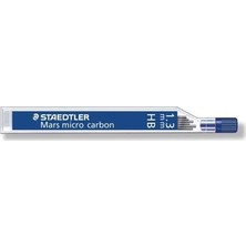 Staedtler 1.3 mm Mıcro Carbon Hb Kalem Uçları 5 Adet Mavi Renkli Yumuşak Yazım İçin