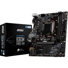 MSI B365M PRO-VH Soket 1151 DDR4 2666 VGA HDMI M.2 USB3.1 mATX WIN7 WIN10 Anakart