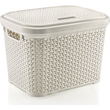 Hobby Life Rattan Kapaklı Sepet Hob.8-1107