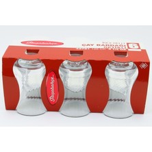 Paşabahçe 42781 İnce Belli Optikli Çay Bardak 6 lı