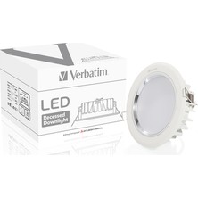 Verbati̇m LED Downli̇ght 135 mm15W 3000K 1200LM Beyaz 052445-204