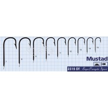 Mustad 2315 Dt No: 10 11 12 13 14 15 17 100'Lü Paragate İğnesi