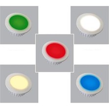 Ack Ah06-00850  2 W Sıva Altı Cob Led Spot Yeşil Işık