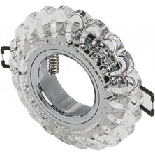 Cata Ct 6594  Led Çerçeveli Beyaz Işık Kristal Cam Spot Kasa