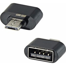 Tigdes Micro USB To USB Android Otg Çevirici Dönüştürücü Adaptör