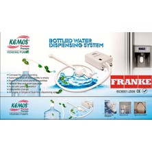 Kemos Franke Flojet Buzdolabı, Sebil ve Su Pompası (Bottled Water Dispensing System)