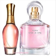 Avon Treselle Bayan Parfüm Edp 50 ml + Avon Viva La Vita 50 ml