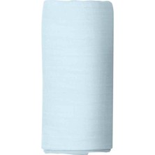 Makiteks %100 Pamuklu Açık Mavi 160x200 + 2*(50x70) Çift Kişilik Lastikli Çarşaf ve Yastık Kılıfı