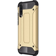 Microsonic Samsung Galaxy A50 Kılıf Rugged Armor Gold